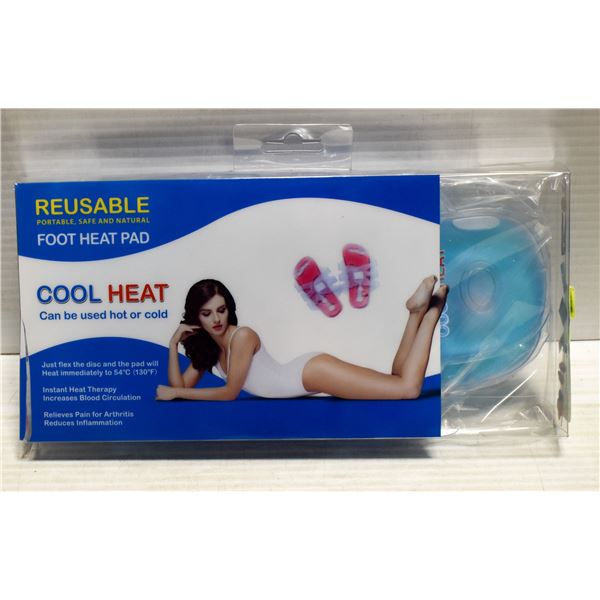 COOL HEAT REUSABLE FOOT HEAT PAD KIT - IN STYLE