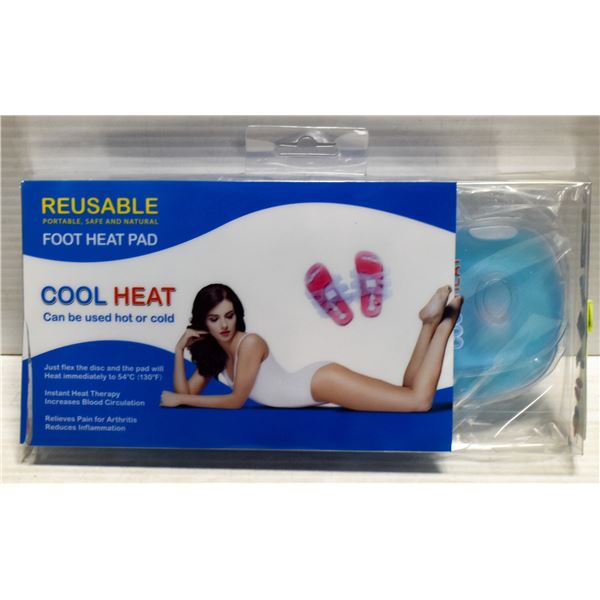 COOL HEAT REUSABLE FOOT HEAT PAD KIT - IN STYLE