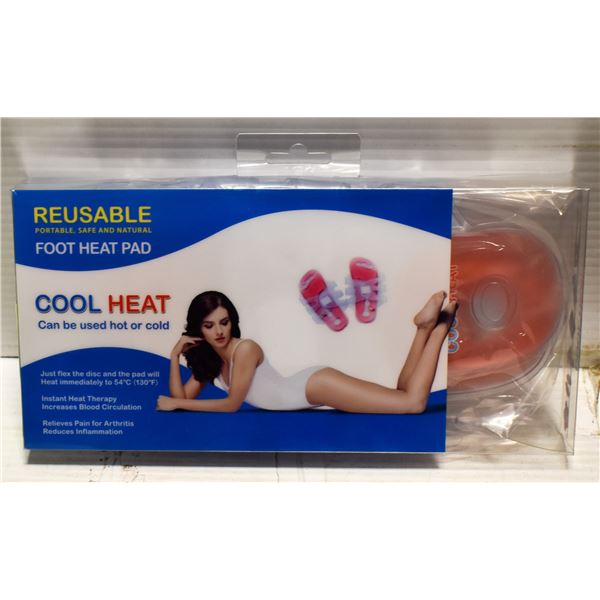 COOL HEAT REUSABLE FOOT HEAT PAD KIT - IN STYLE