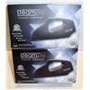 Image 1 : PAIR OF NEW BLACK STEAMPLY TRAVEL STEAMERS