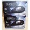 Image 1 : PAIR OF NEW BLACK STEAMPLY TRAVEL STEAMERS