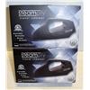 Image 1 : PAIR OF NEW BLACK STEAMPLY TRAVEL STEAMERS