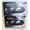 Image 1 : PAIR OF NEW BLACK STEAMPLY TRAVEL STEAMERS
