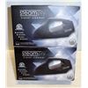 Image 1 : PAIR OF NEW BLACK STEAMPLY TRAVEL STEAMERS