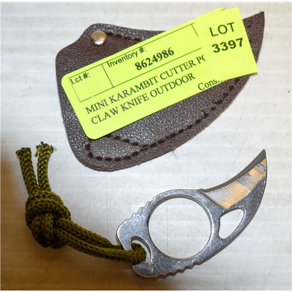 MINI KARAMBIT CUTTER PORTABLE CLAW KNIFE OUTDOOR