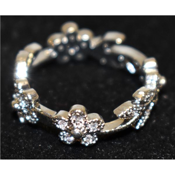 ROMANTIC MOONSTONE WOMEN RING SZ 7