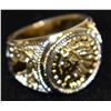 Image 1 : MEN ELEGANT LUCKY WEALTH STAINLESS STEEL RING SZ