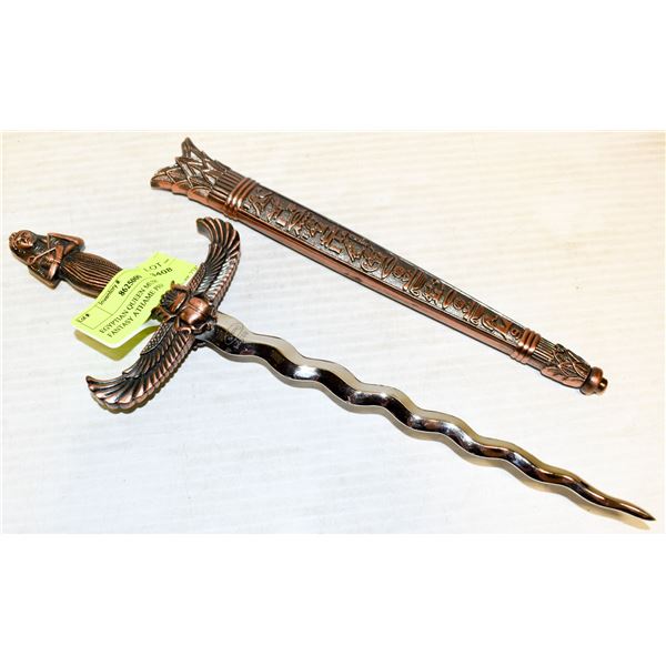 EGYPTIAN QUEEN MUMMY FANTASY ATHAME PHARAOH