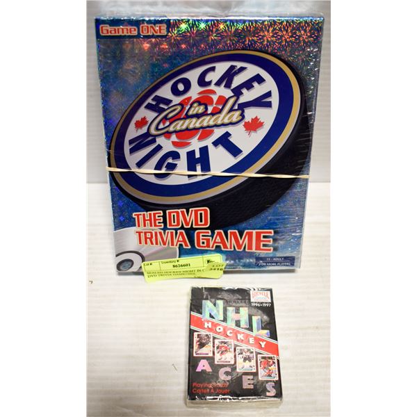 SEALED HOCKEY NIGHT IN CANADA DVD TRIVIA GAME+NHL