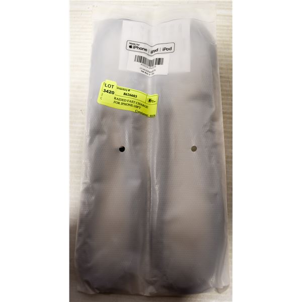 2 NEW BRAIDED FAST CHARGE CABLES FOR IPHONE-10FT