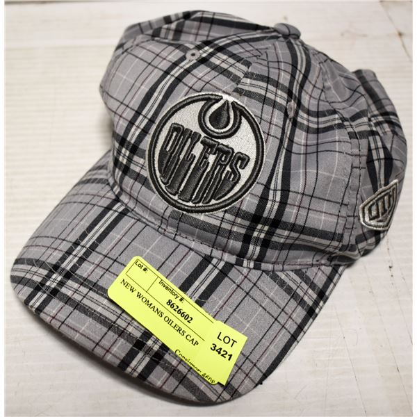 NEW WOMANS OILERS CAP