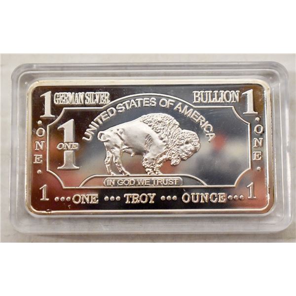 GERMAN SILVER BAR-1 TROY OUNCE