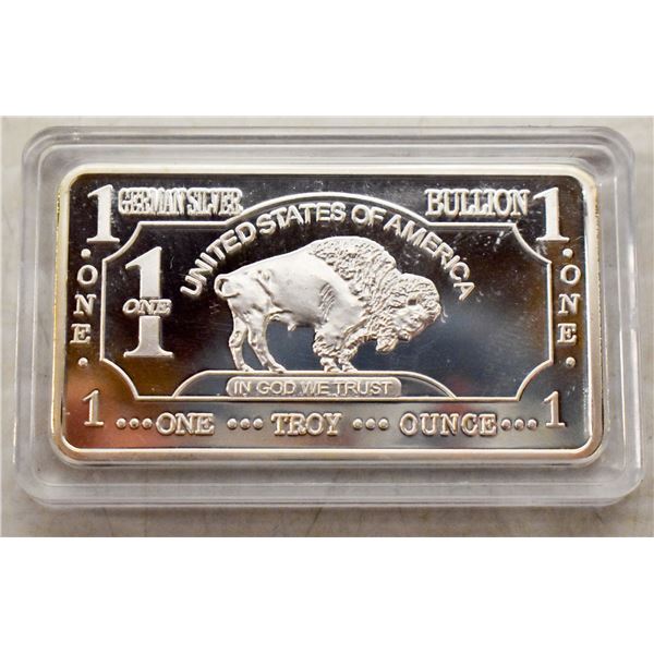 GERMAN SILVER BAR-1 TROY OUNCE