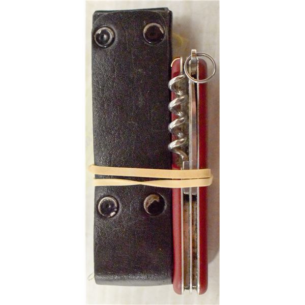 SWISS ARMY KNIFE + MULTI TOOL IN CASE