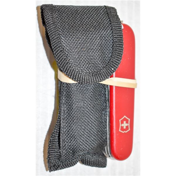 2 MULTI FUNCTION KNIVES-SWISS ARMY + FULLER