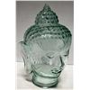 Image 1 : GLASS BUDDHA HEAD- 12" TALL