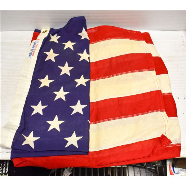 AMERICAN FLAG- 60" X 35"- 100% COTTON