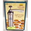 Image 1 : ITALIAN COOKIE PRESS STAINLESS STEEL- MARCATO