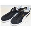 Image 1 : PUMA BLACK SUEDE RUNNING SHOES- MENS 8.5- NO TAGS