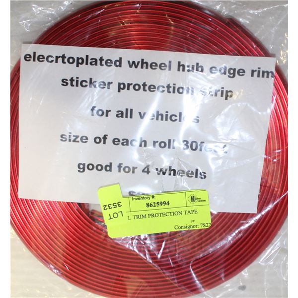 WHEEL TRIM PROTECTION TAPE