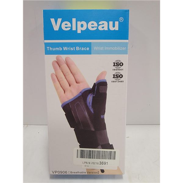 THUMB WRIST BRACE - RIGHT HAND SIZE MEDIUM