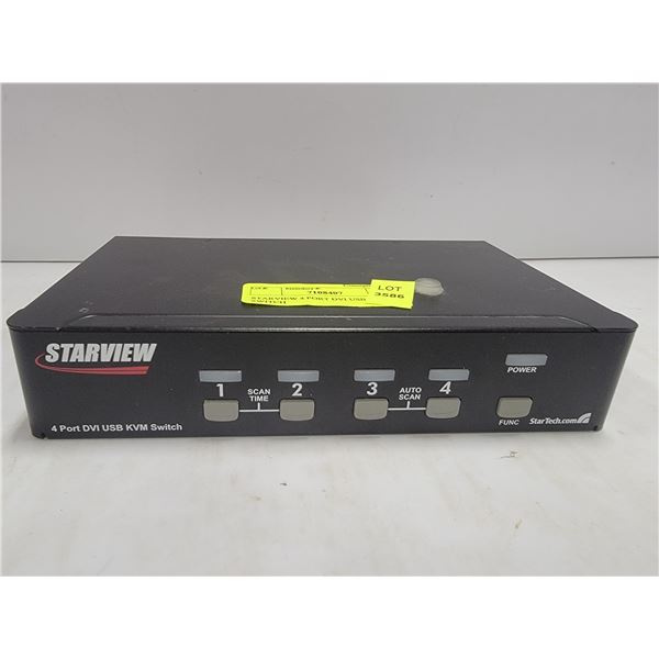 STARVIEW 4 PORT DVI USB KVM SWITCH