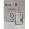 Image 1 : DOUBLE SIDED HAND MIRROR W/STAND & MINI EYE