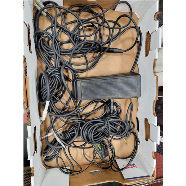 CRYBABY FOOT PEDAL (MODEL GCB-95 WITH ASSORTED