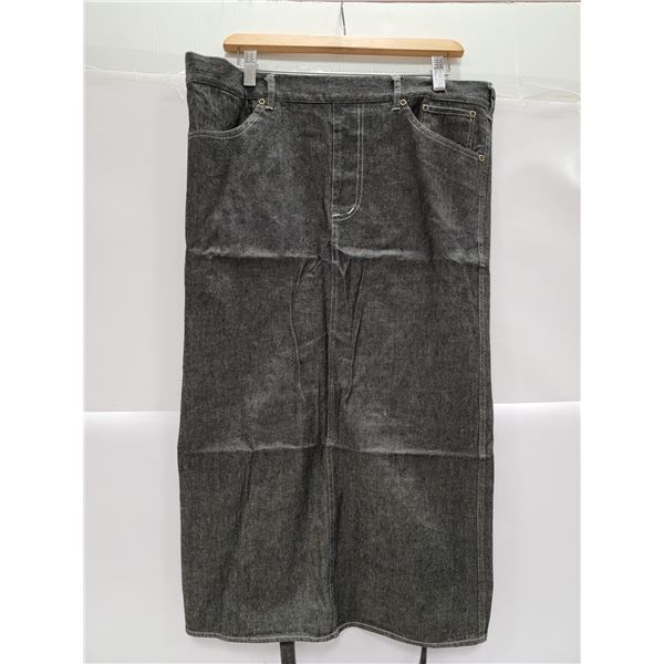 LOT OF 2 HAPPY CHEF DENIM APRONS