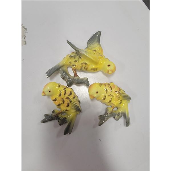 3 PC VINTAGE CERAMIC ORNAMENTS