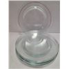Image 1 : LOT OF 12 CLEAR DINNER PLATES 13" DIAMETER