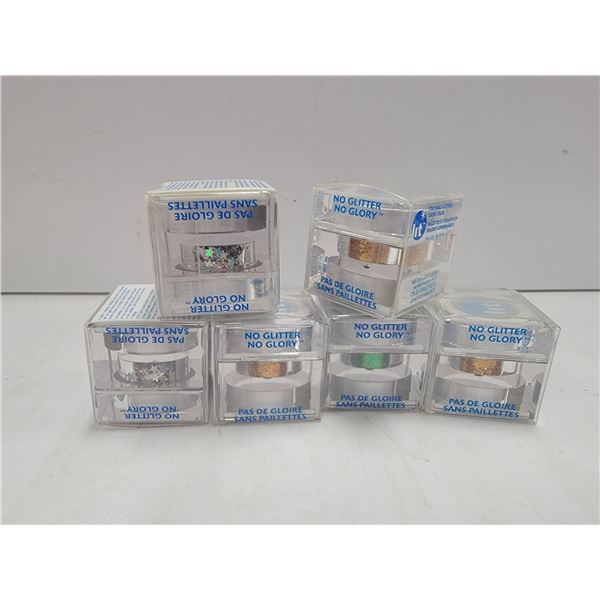 LOT OF 6 GLITTER MAKEUP