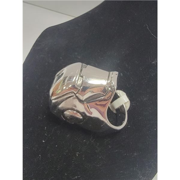 STAINLESS IRON MAN RING - SIZE 13