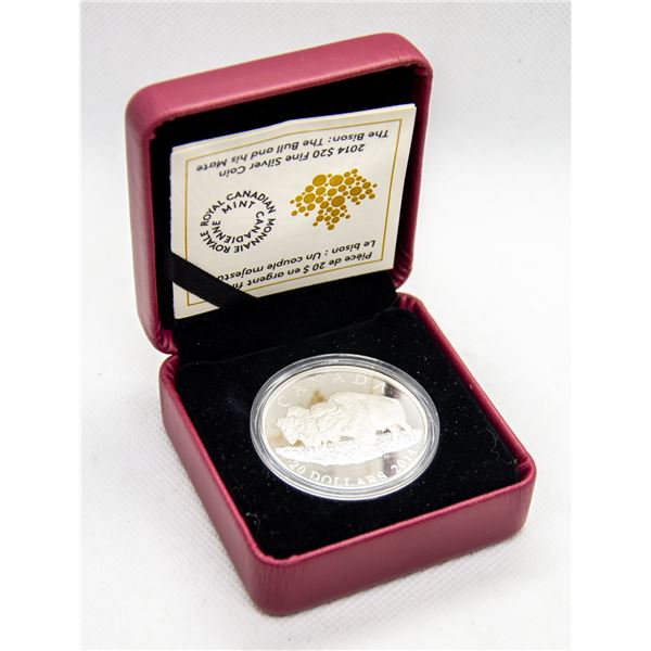 RCM 2014 CANADA 2014 $20 FINE SILVER COIN