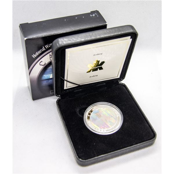 RCM CANADA 2004 20 DOLLAR ICEBERGS SILVER COIN