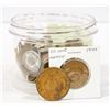 Image 1 : JAR OF SOUTH AMERICAN + CARIBBEAN COINS