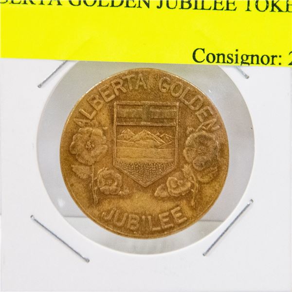 ALBERTA GOLDEN JUBILEE TOKEN