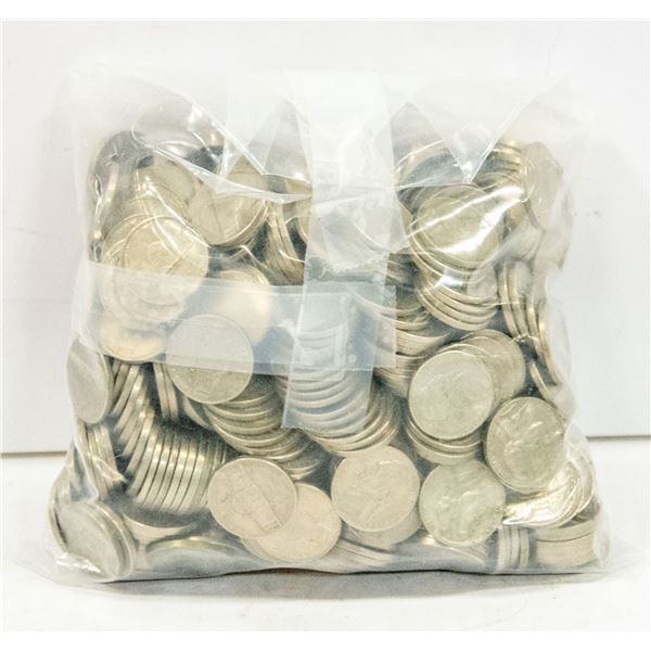 1 KG+ OF USA NICKELS MIXED DATES.
