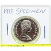 Image 2 : 1973 UNCIRCULATED CANADA 50 CENT SPECIMEN