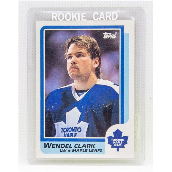 1986 WENDALL CLARK ROOKIE CARD