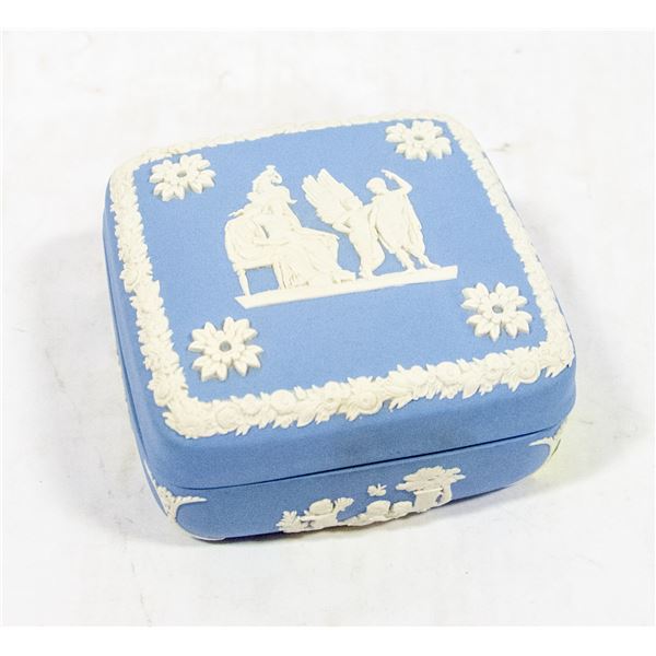 AUTHENTIC VINTAGE WEDGEWOOD BLUE JASPERWARE -