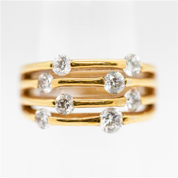 18K GOLD PLATED SIZE 7 RING