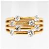 Image 1 : 18K GOLD PLATED SIZE 7 RING