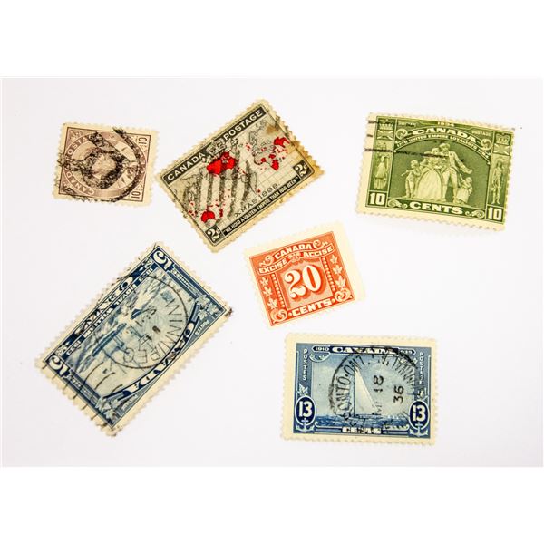 CANADIAN AND WORLD STAMPS, POSTAGE + MORE