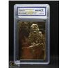 Image 1 : WCG GRADED 10 23KT STAR WARS CARD CHEWBACCA