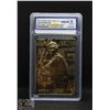 Image 1 : WCG GRADED 10 23KT STAR WARS CARD LUKE SKYWALKER