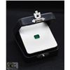 Image 1 : 1.51 CT EMERALD WITH BIRKS APPRAISAL $500