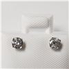 Image 1 : BZ802-50 14K DIAMOND (0.38CT,I1-3,F-G) EARRINGS