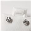Image 2 : BZ802-50 14K DIAMOND (0.38CT,I1-3,F-G) EARRINGS