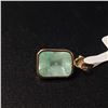 Image 1 : BZ802-41 14K COLOMBIA EMERALD(2.1CT) PENDANT